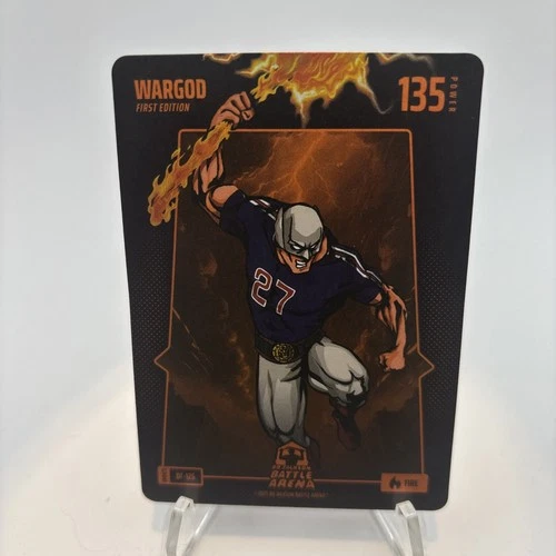 Bo Jackson Battle Arena Wargod Mike Trout FIRE 1st Edition BF-126 Battle Foil