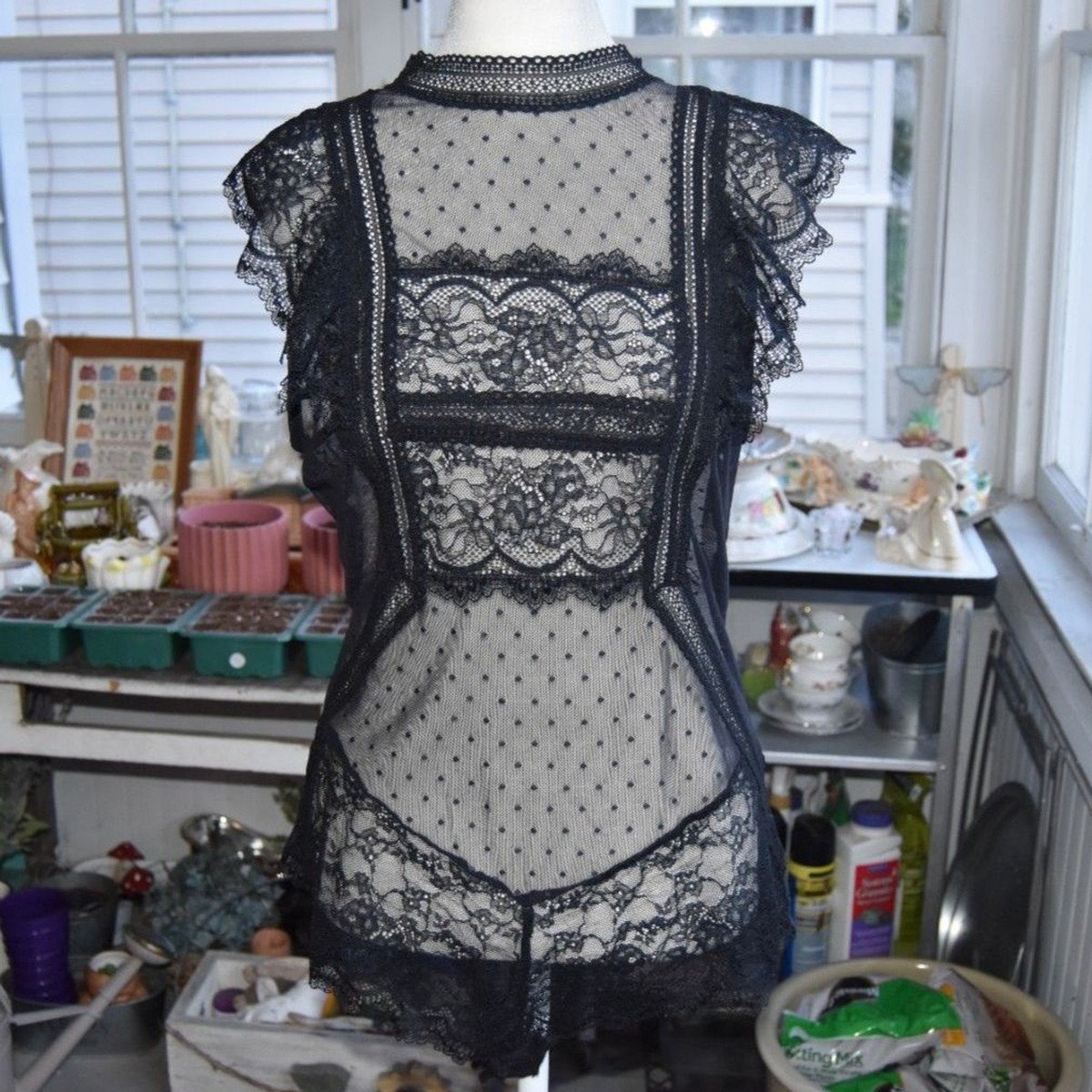 chinese dress ladies Lexi Wood X Hanky Panky Tiffany Teddy Black Sale | Hanky main image 1