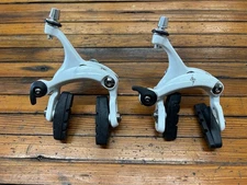 NOS NEW Origin 8 pro pulsion white dual pivot brake caliper set 39-49 recessed