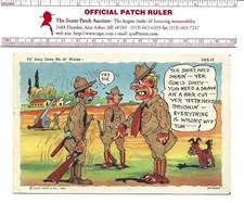 WW2 War Army Postcard #11
