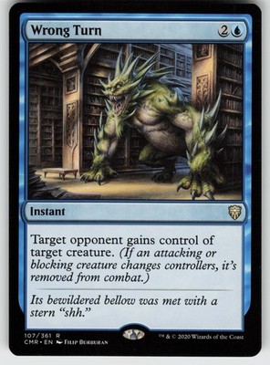 Wrong Turn R Commander Legends 107 MTG