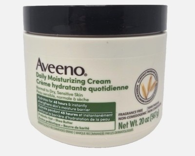 AVEENO Daily Moisturizing Cream, (Normal to Dry Sensitive Skin), 20 oz