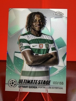 Topps UCC Flagship 25/26 Geovany Quenda /199 Ultimate Stage Sporting Portugal