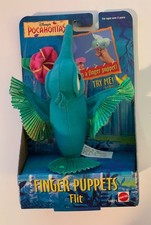 Disney's Pocahontas Flit Finger Puppet Plush 1995 Mattel Vintage