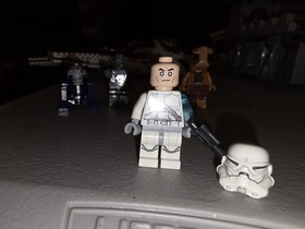 Rare! LEGO Star Wars Jedi Scout Fighter 75051 All Minifigs Included