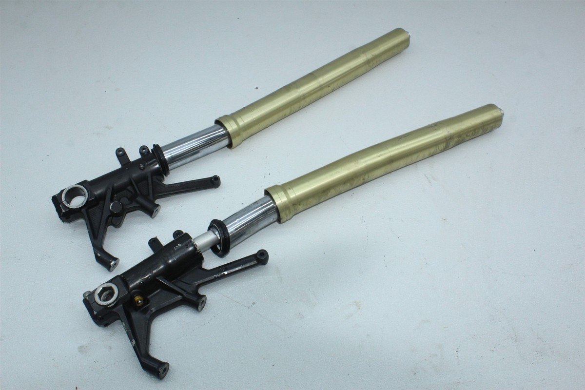 07-11 KAWASAKI ZX14 FRONT FORKS FORK TUBES SUSPENSION (SEE DESCP