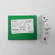 Schneider A9A26929 Acti9 iOF/SD+OF Auxiliary Contact 240-415 VAC 24-130 VDC