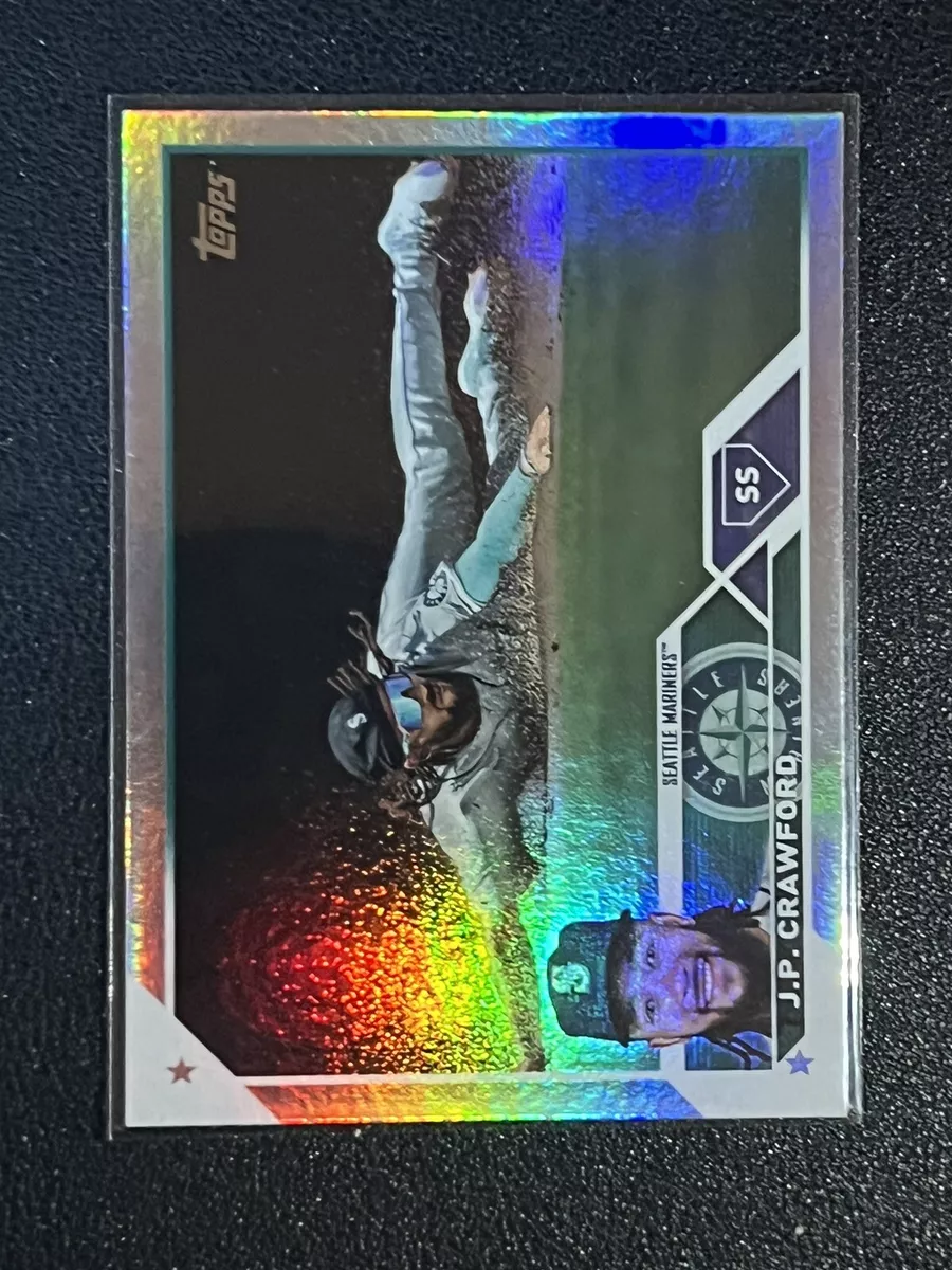 J. P. Crawford 2023 Topps レインボーフォイルパラレル #380 Seattle Mariners J. P. Crawford 2023 Topps レインボーフォイルパラレル #380 Seattle Mariners