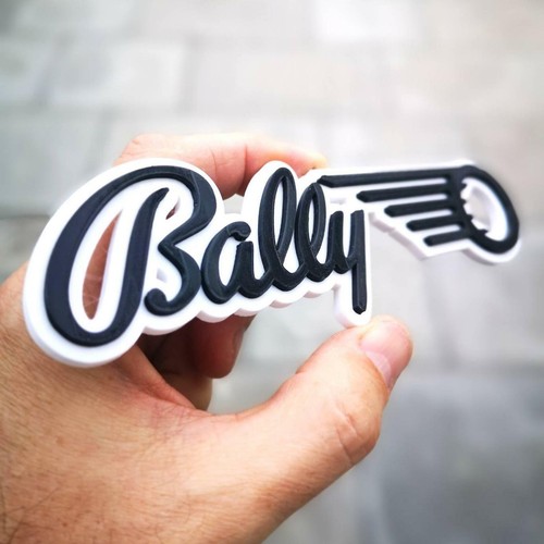 Bally 3D logo / shelf display / fridge magnet - pinball collectible - Picture 3 of 7