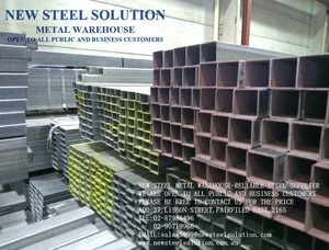 75 75 2 5mm 8mgalvanised Steel Tube Shs For Carport Steel Frame