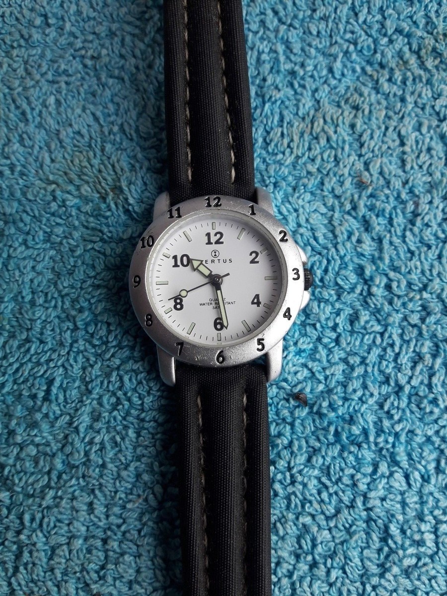 Vintage montre Certus ATM femme quartz fonctionne Watch