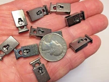  Metal Cord Lock Stopper Toggle with Spring Drawstring Paracord Single Hole #CL4