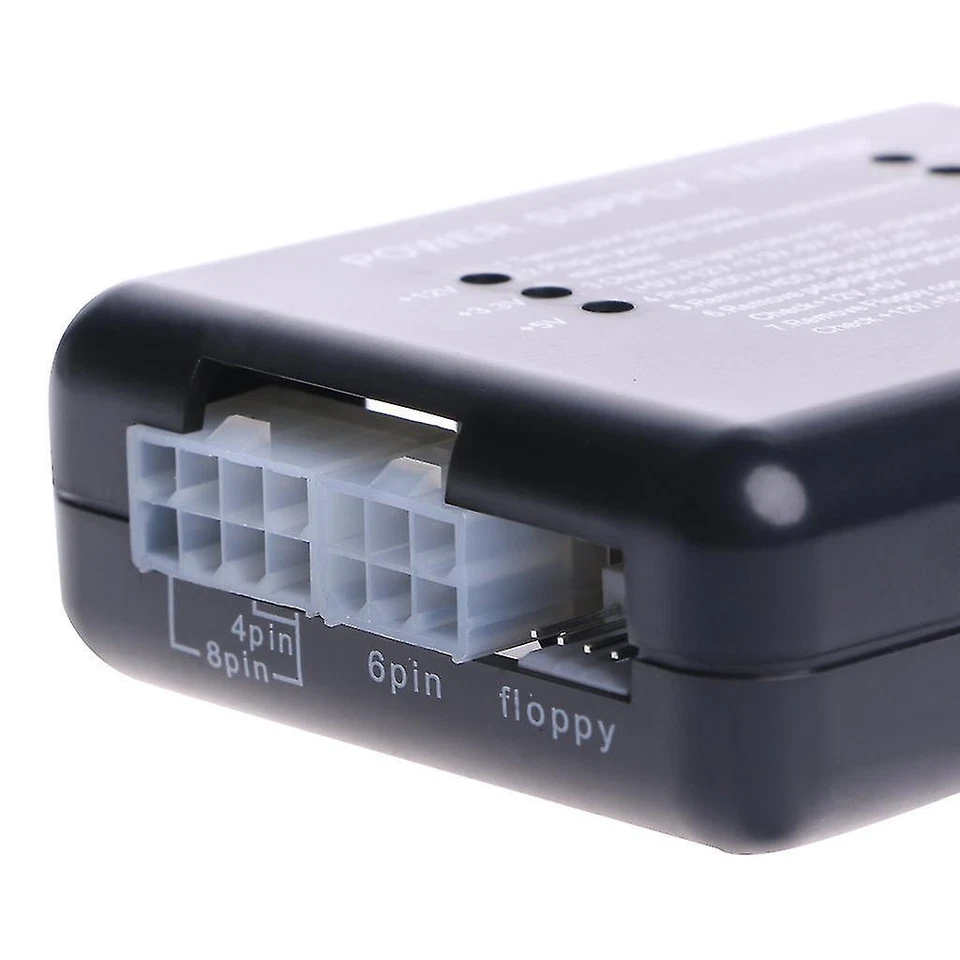 1 testeur d'alimentation PC 20 24 broches noir neuf - Photo 2/4