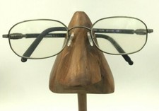 Vintage Tourneau T005 Gunmetal Oval Geometric Sunglasses FRAMES ONLY