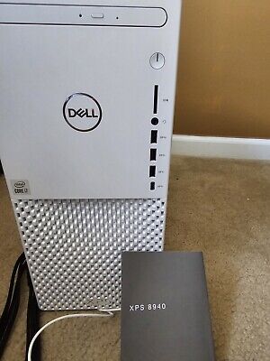 WHITE*GAMING*Dell XPS 8940 PC*Core i7-10700*3060Ti*16GB DDR4*512GB