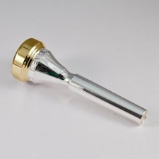 Genuine Denis Wick 24K Gold Rim Cup Trumpet Mouthpiece, 1.5C NEW Ships Fast