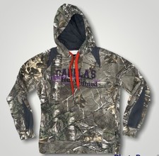 Cabelas Mens Realtree Camo Hoodie Size Medium Long Sleeve Pullover Pocket