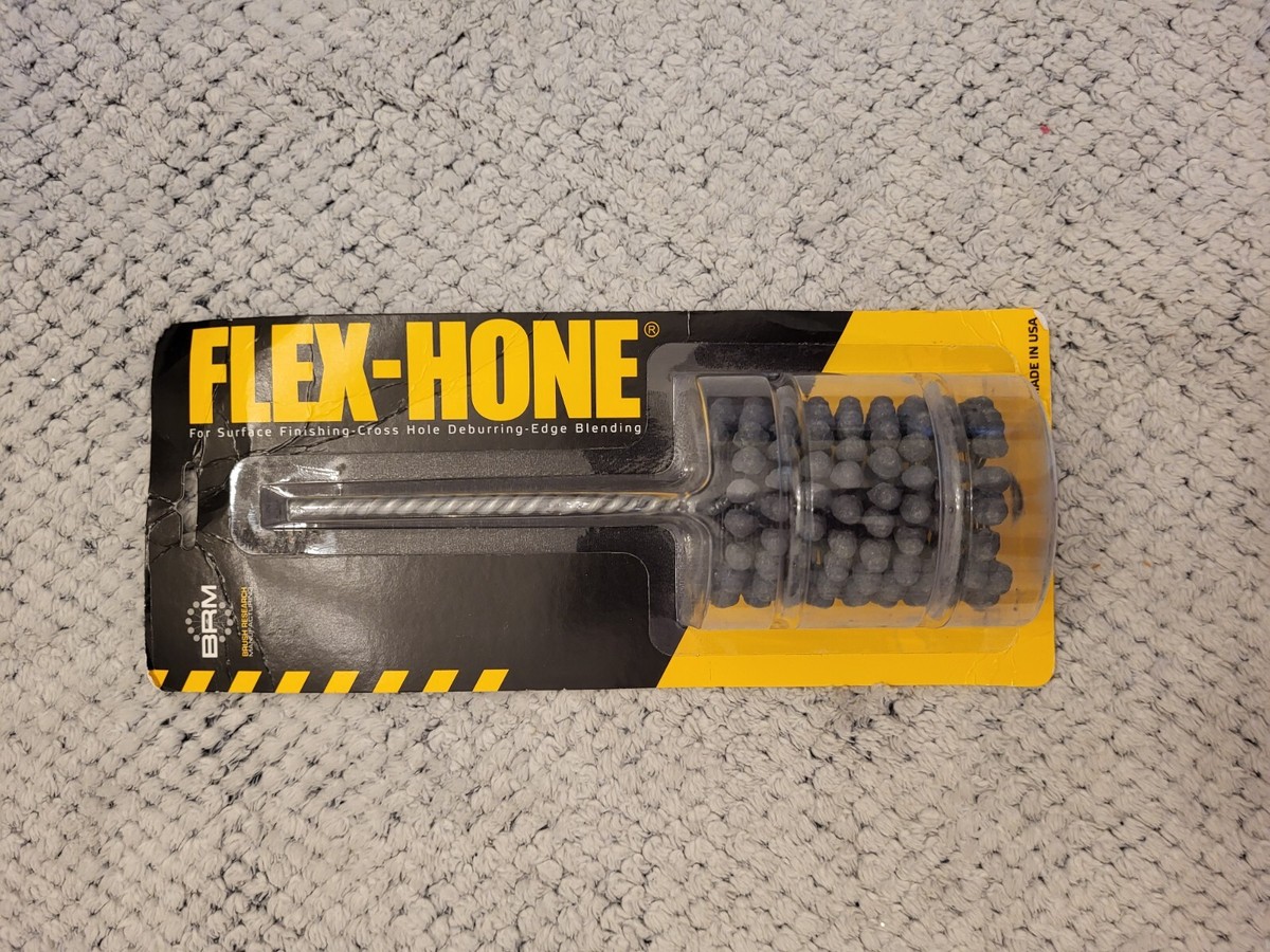 Flex-Hone Cylinder Hone 8" Diameter, 240 Grit Silicon Carbide For Deglazing & Deburring - View #2