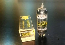 Sylvania, GE, Raytheon, Int'l 8FQ7 8CG7 NOS NIB Vacuum Tube Tested Free Shipping