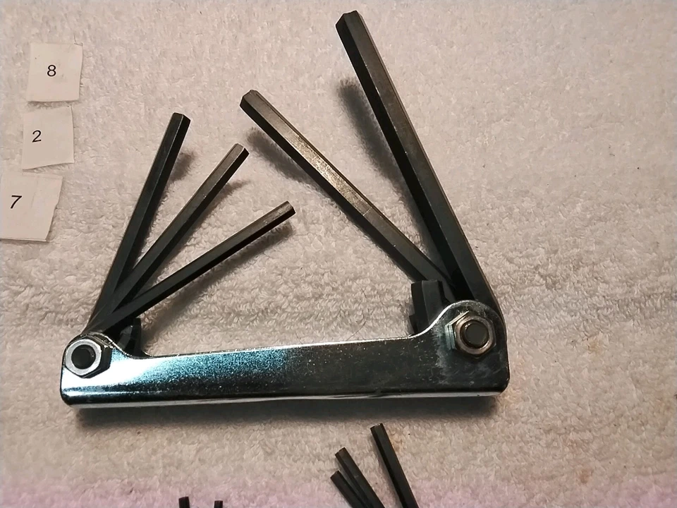 EKLIND 2PC FOLDING HEX KEY SET SAE  🇺🇸 USA - Image 3 of 4