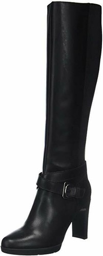 190 GEOX D ANNYA HIGH F BLACK KNEE HIGH 