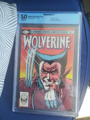 Wolverine #1 Marvel Comics Limited Series.  Graded 5.0.
