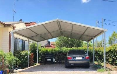 Factory Moving Gable Roof Carport 6m Wide X 6m Long X 3 3m High