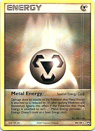 Metal Energy 88/108 Pokemon Power Keepers Heavy Play