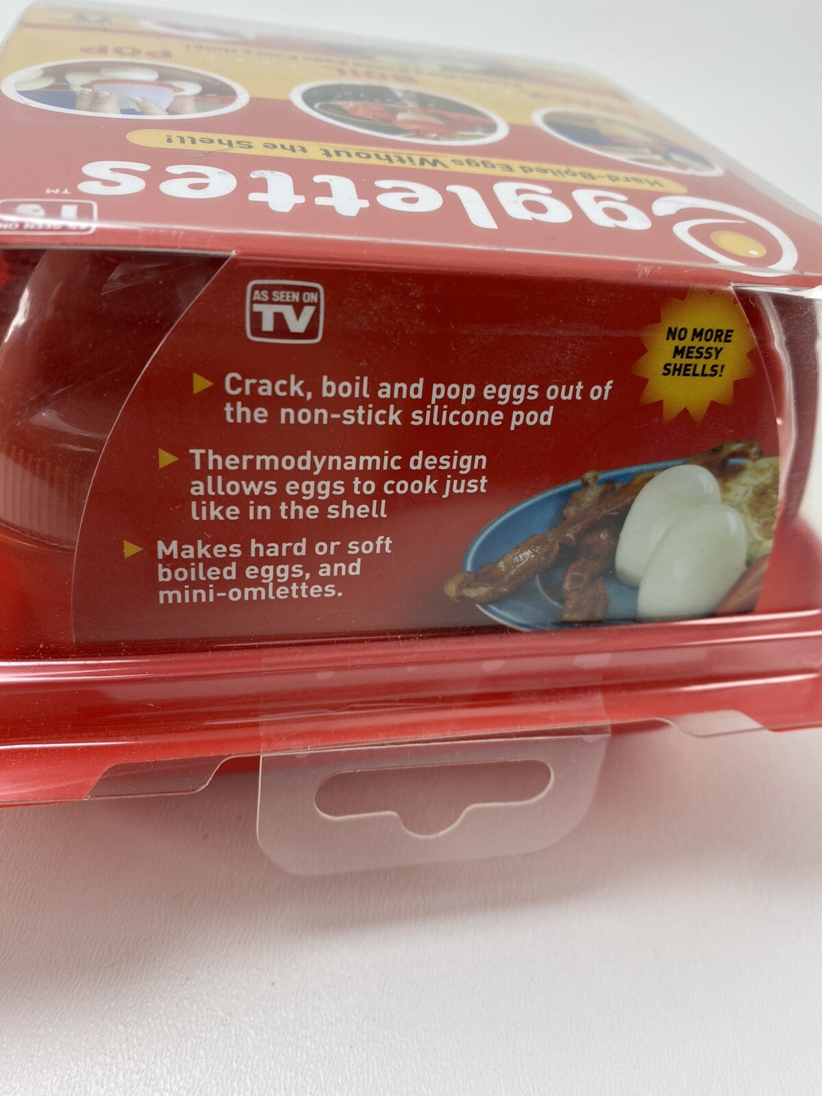 Idea Village Egglettes HardBoiled Egg Cooker 4 Pack, As Seen on TV eBay