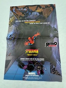 The Amazing Spider-Man Identity Crisis Promo Poster 12x18” Folded Marvel Comics