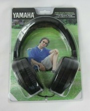 YAMAHA RH2B STEREO HEADPHONES OVER EAR MULTI JACKS NEW RARE VINTAGE NOS