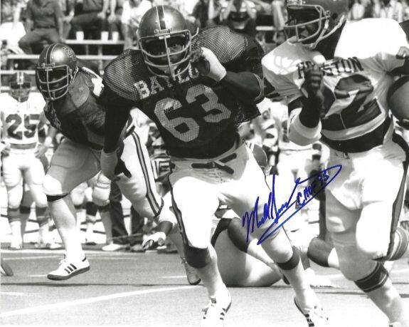 Mike Singletary Autographed Signed Baylor Bears 8x10 CHOF Baylor University photo - COA 