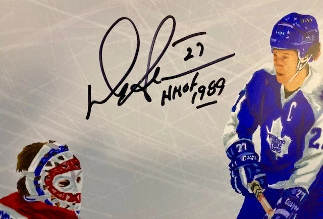 DARRYL SITTLER 12x16 HERMOSAMENTE FIRMADA IMPRESIÓN ARTÍSTICA CON CORTE Y CERTIFICADO DE AUTENTICIDAD DE JSA Foto 2 de 4