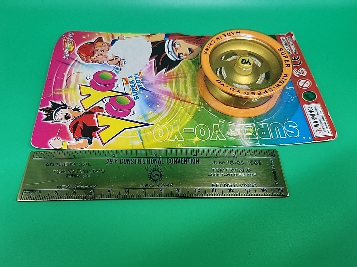 Super YoYo 90's Anime Manga Japanese High Speed Yo-Yo Orange