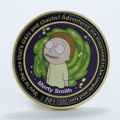 Rick and Morty 1 schmeckel Morty Smith coin cartoon black humor Sci Fi 2017 2000000036762 | eBay