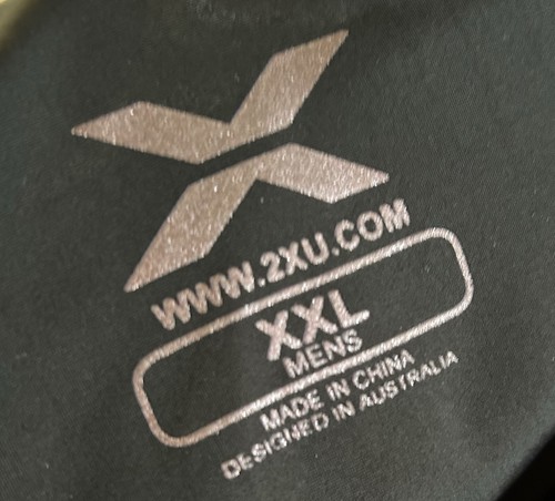 2XU Core Compression Drawstring Tights - Men's 2XL Full Length - Picture 6 of 7