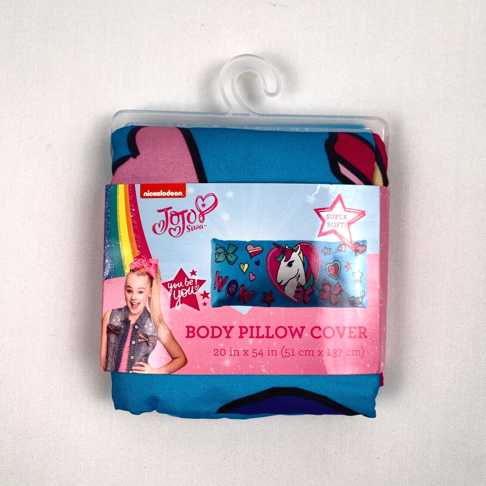 JOJO SIWA Unicorn Body Pillow Cover 