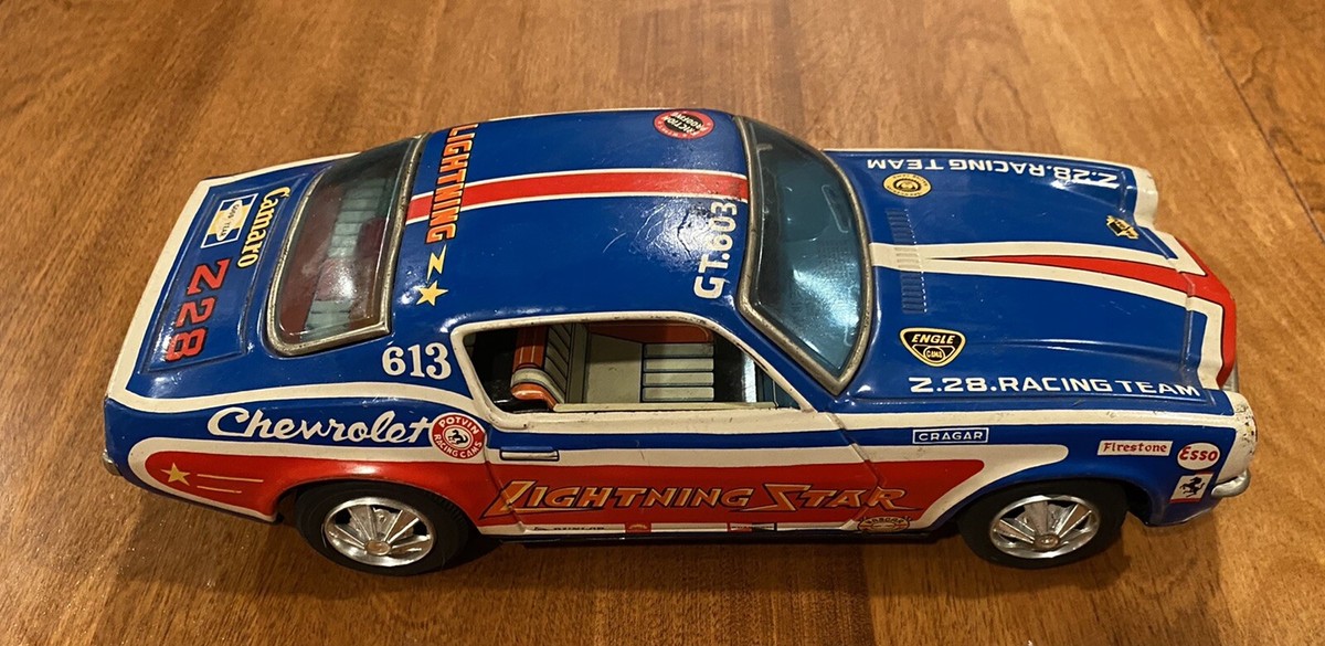 Vintage Taiyo Lightning Star 1967 Z28 Camaro Racing Team Vintage Taiyo Lightning Star 1967 Z28 Camaro Racing Team