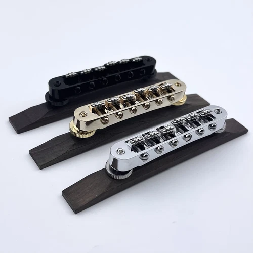 Tune-O-Matic M4 Bridge Rosewood Base w/ Roller Saddles For Gibson Les Paul SG US