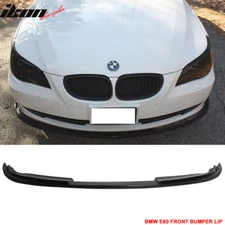 Fits 08-10 BMW E60 5 Series LCI H Style Front Bumper Lip Spoiler - PU