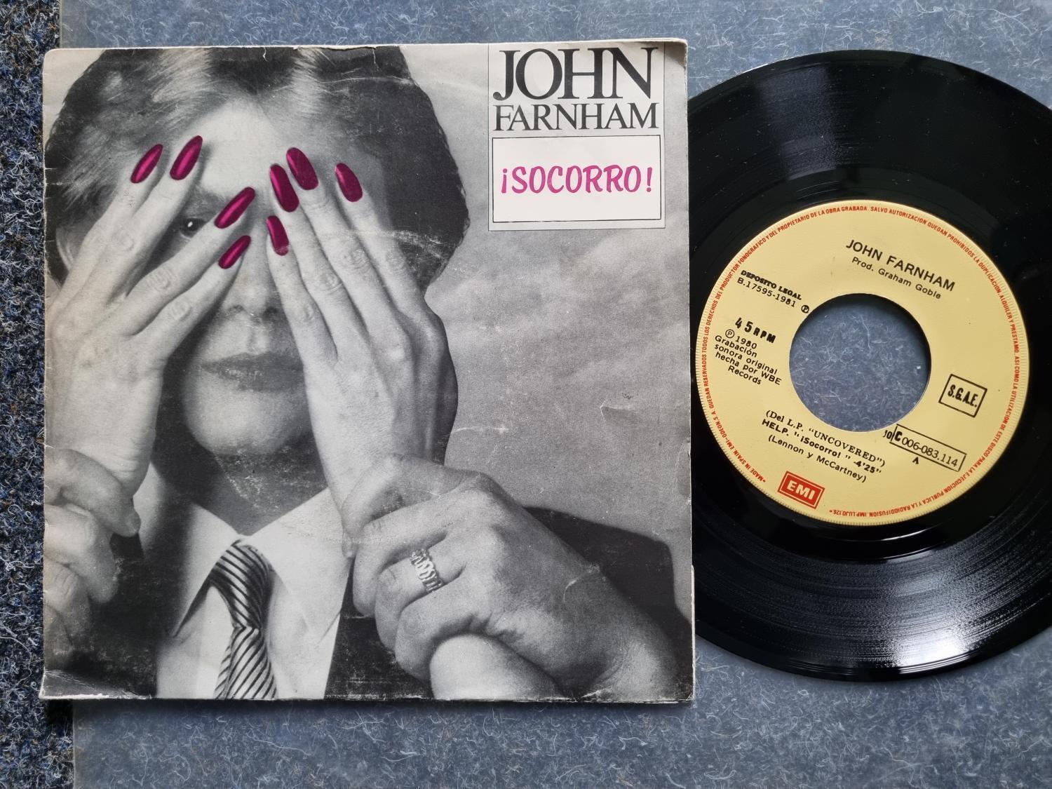 7"" Single Vinyl John Farnham - Help! SPAIN