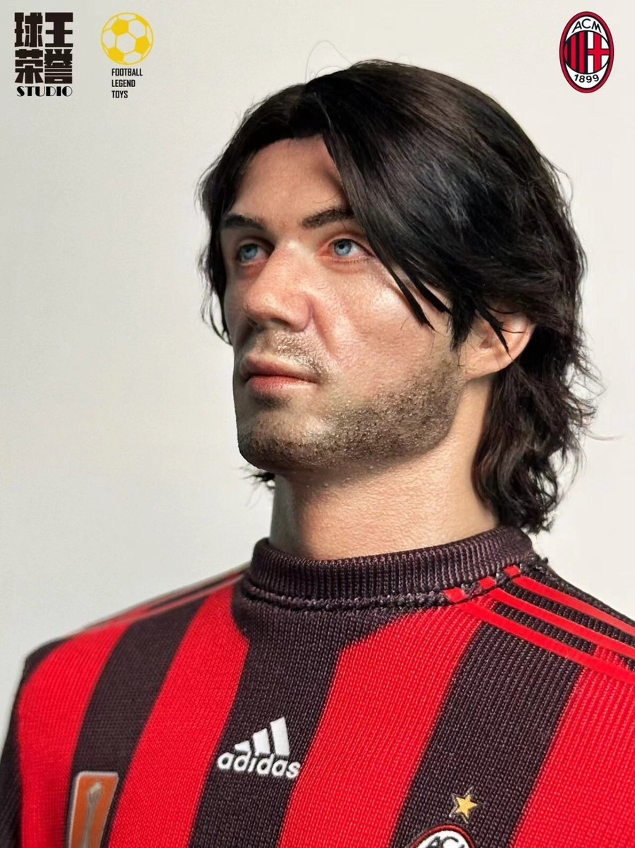 custom 1/6 scalePaolo Maldini Male Model for 12'' Action