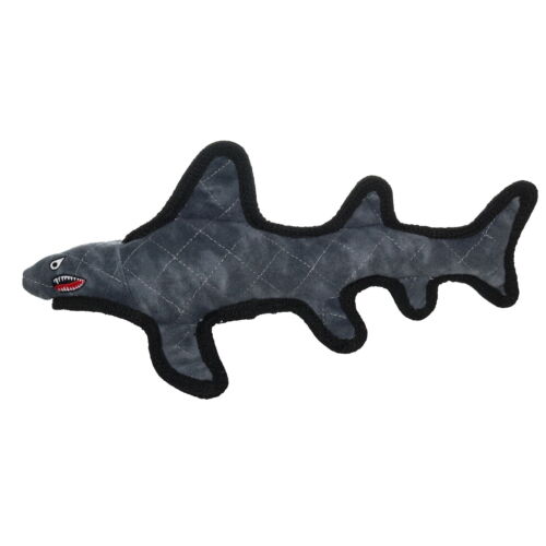 Ocean Creature Shark Durable Plush Dog Toy with Squeaker