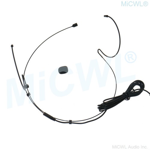 Black Headset Microphone For Sennheiser EW100 300 500 G2 G3 G4 Wireless Head Mic - Picture 3 of 3
