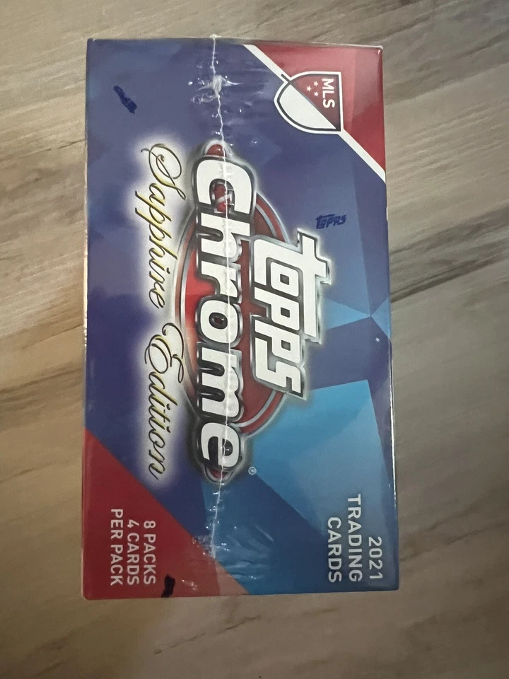 2021 Topps MLS Chrome Sapphire Edition Hobby Box - Factory Sealed - SHIPS FAST - Image 4 of 4