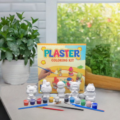 VKP International Plaster Coloring Kit For All Ages