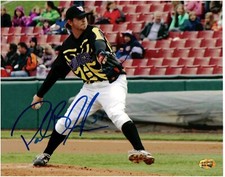 Paul Blackburn-Kane County Cougars/Cubs-Autographed 8x10 Baseball Photo
