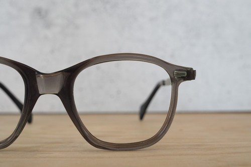 Vintage Safety glasses 1970s Made IN USA Hipster For parts defective - Picture 2 of 8