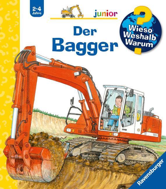 Thumbnail - Wieso? Weshalb? Warum? Junior, Band 38: Der Bagger | Andrea Erne |