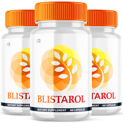 (3 Pack) Blistarol Pills - Support Daily Balance & Overall Wellness 180 Capsules